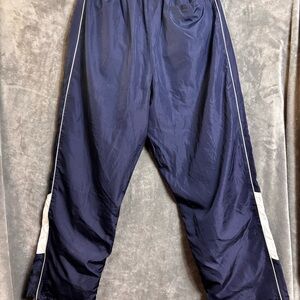 Russell Athletic Dark Blue Joggers with White Accents